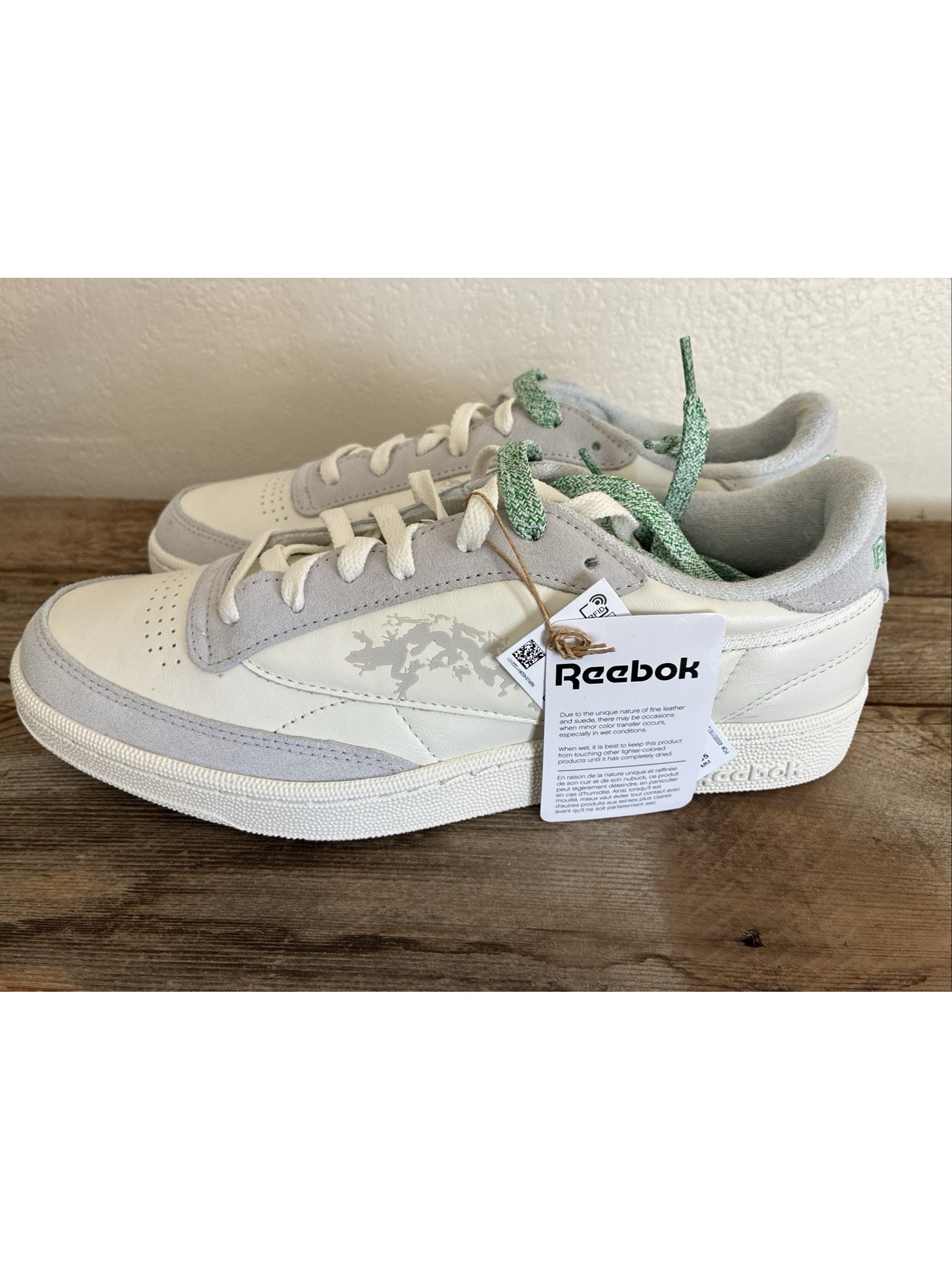 Us Men’s 13 - Friends With Animals X Reebok Club C 85 “Chalk Glen Green” Nwt